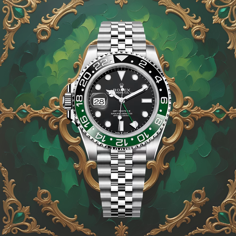 ROLEX GMT MASTER II "Sprite"
